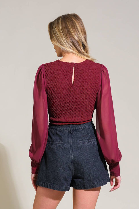 embrace-the-journey-woven-top Flying Tomato-Sophia's Style-2